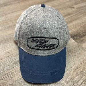 Land Rover embroidered gray navy blue black baseball strapback hat cap